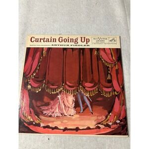 Arthur Fiedler Boston Pops Curtain Going Up RCA Victor Red Seal Vinyl LP LM-2093